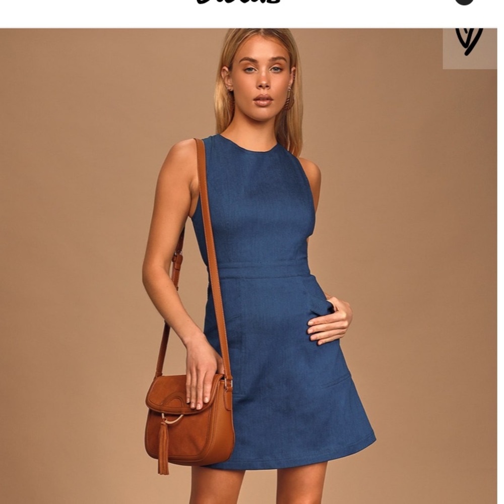 Denim Dress with pockets